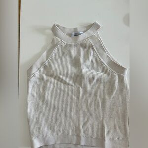 & Other Stories Women's Cream Knit Tank Top